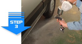 お申込~板金塗装・修理の実施