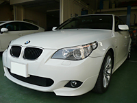 鈑金塗装：BMW 530i